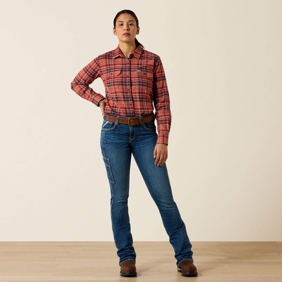 Rebar DuraStretch Flannel Tunic Ariat Sale