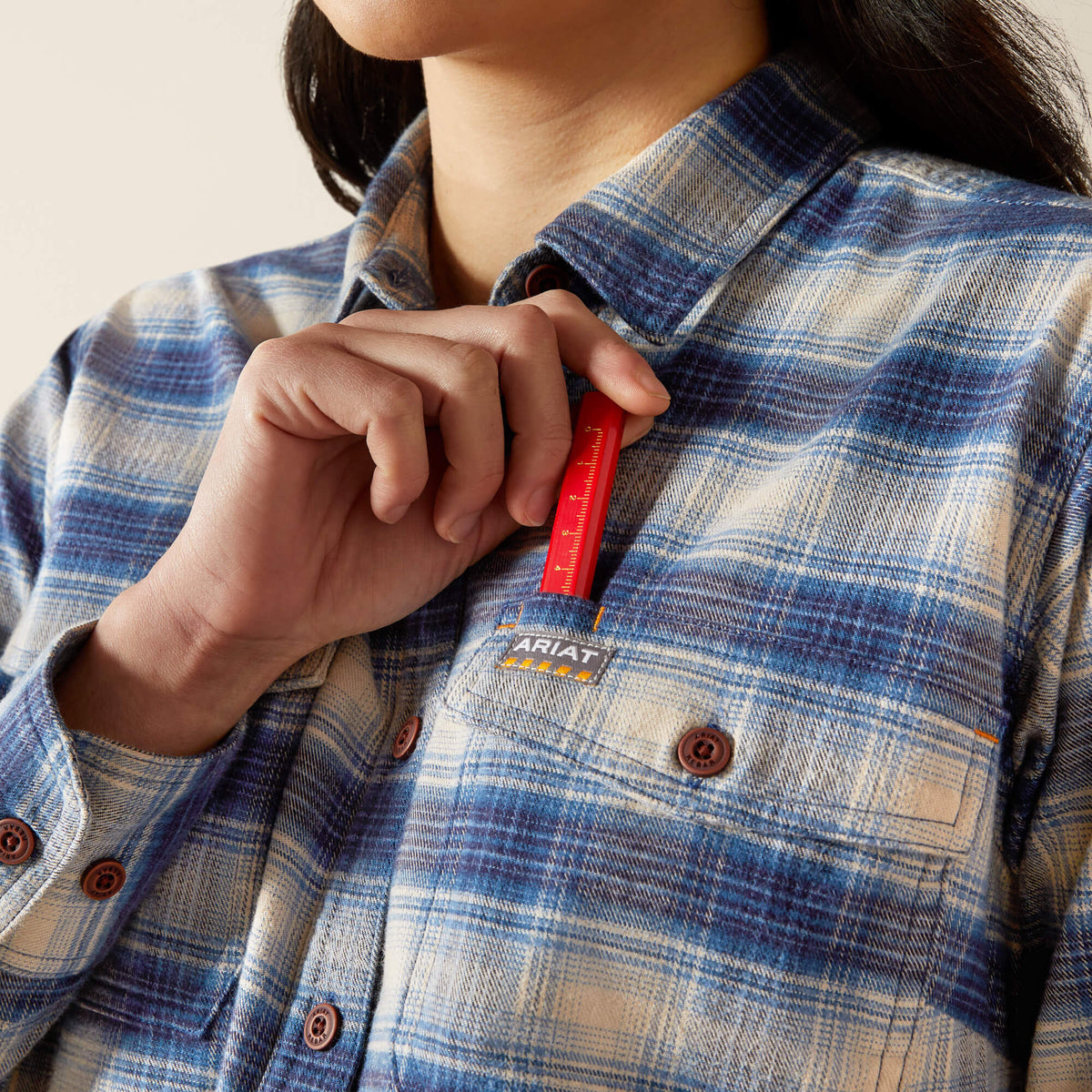 Rebar Flannel DuraStretch Work Shirt Ariat Sale