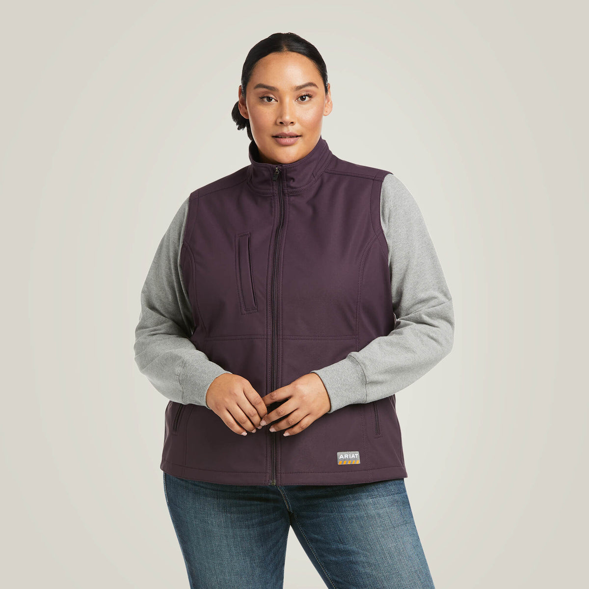 Rebar Stretch Canvas Softshell Vest Ariat Sale