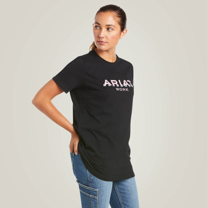 Rebar Cotton Strong Logo T-Shirt Ariat Sale