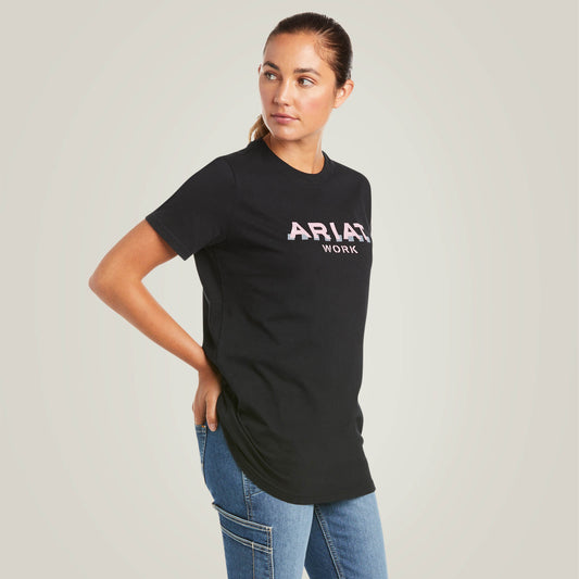 Rebar Cotton Strong Logo T-Shirt Ariat Sale