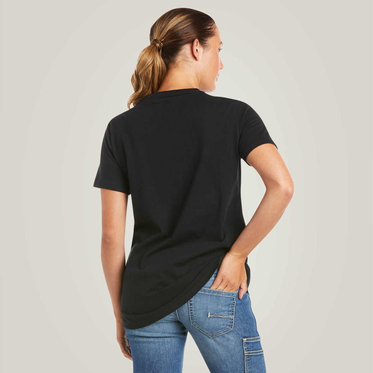 Rebar Cotton Strong Logo T-Shirt Ariat Sale
