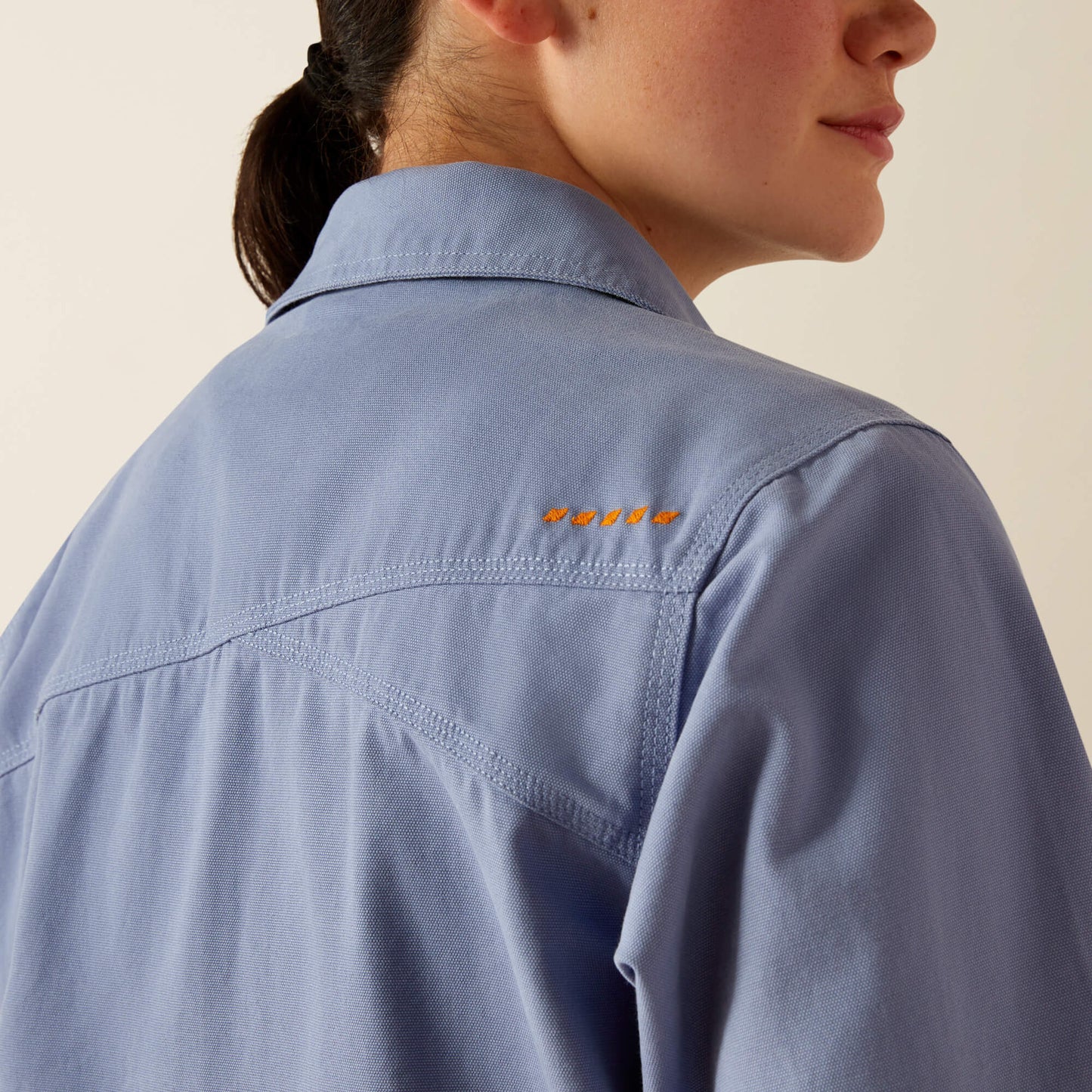 Rebar Cropped Woven Shirt Jacket Ariat Sale