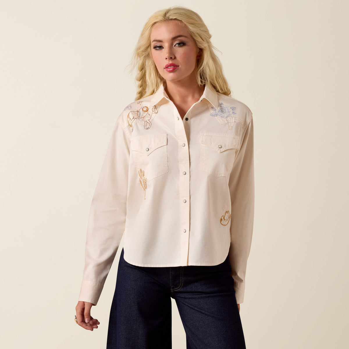 Ashville Embroidered Snap Shirt Ariat Sale