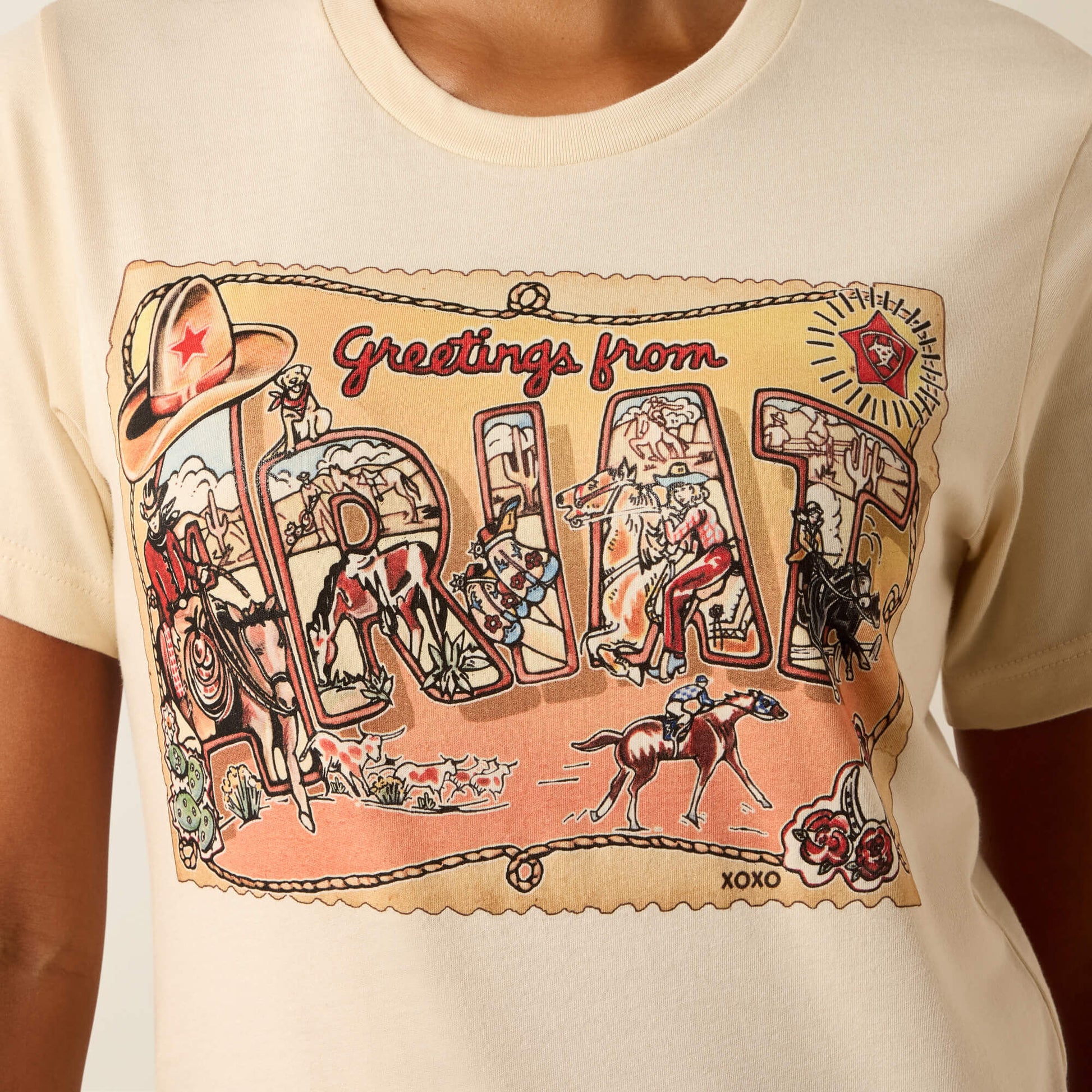 Ariat x XOXO Postcard T-Shirt Ariat Sale