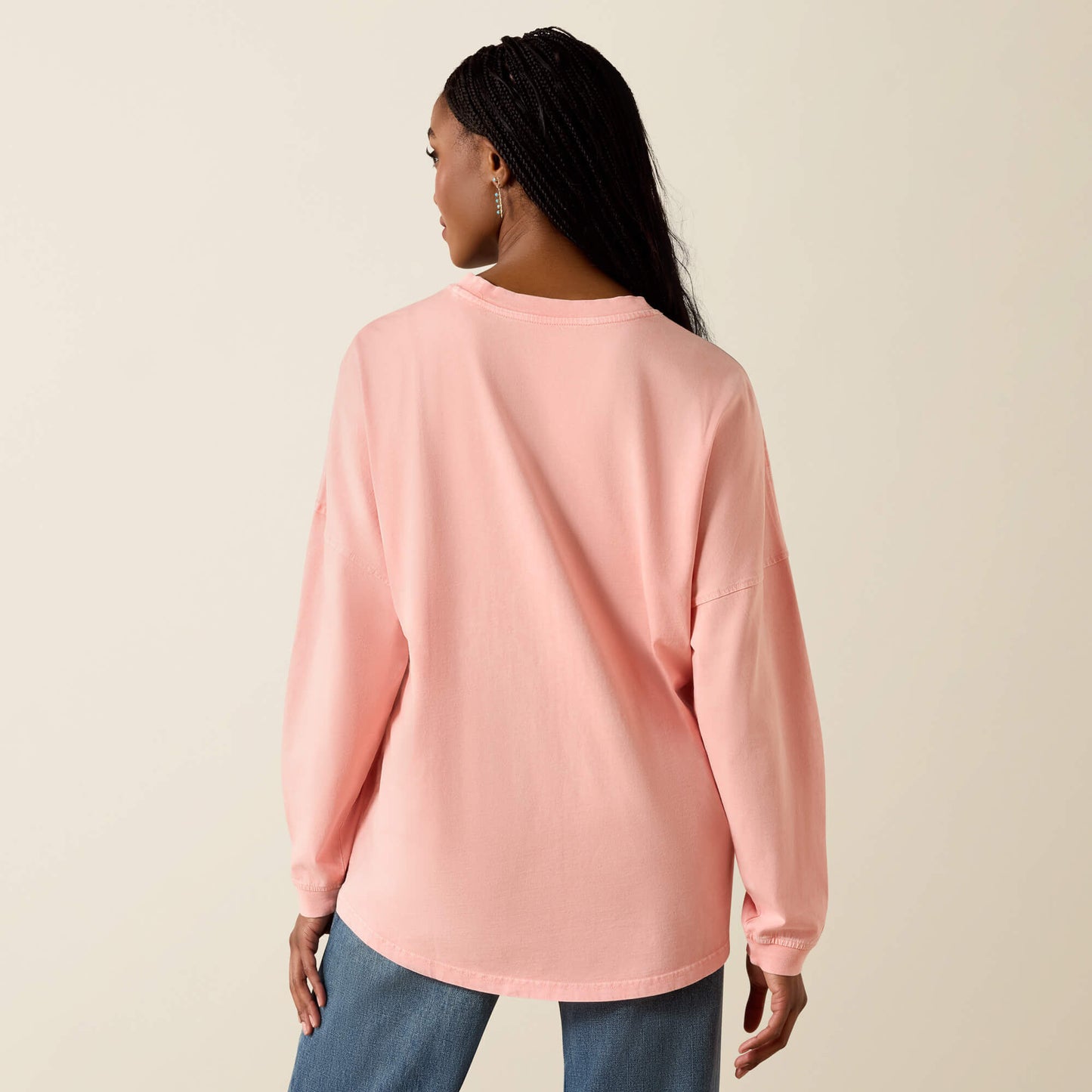 Canvas Oversized Long Sleeve T-Shirt Ariat Sale