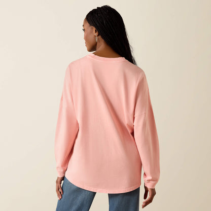 Canvas Oversized Long Sleeve T-Shirt Ariat Sale