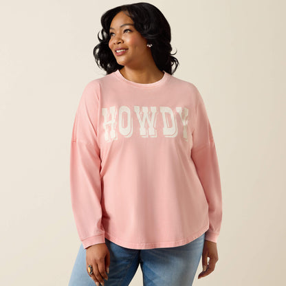 Canvas Oversized Long Sleeve T-Shirt Ariat Sale