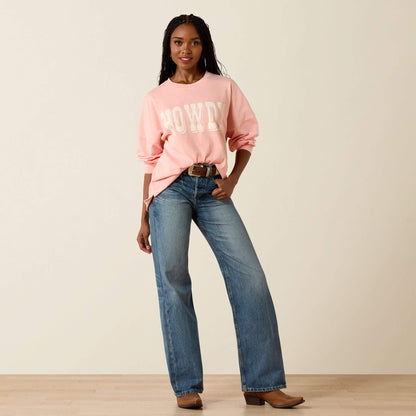 Canvas Oversized Long Sleeve T-Shirt Ariat Sale