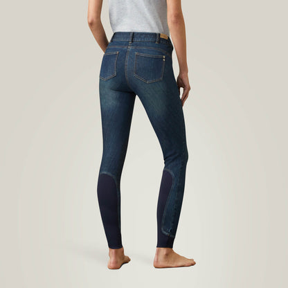 Halo Denim Knee Patch Breech Ariat Sale