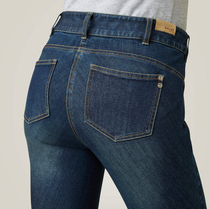 Halo Denim Knee Patch Breech Ariat Sale