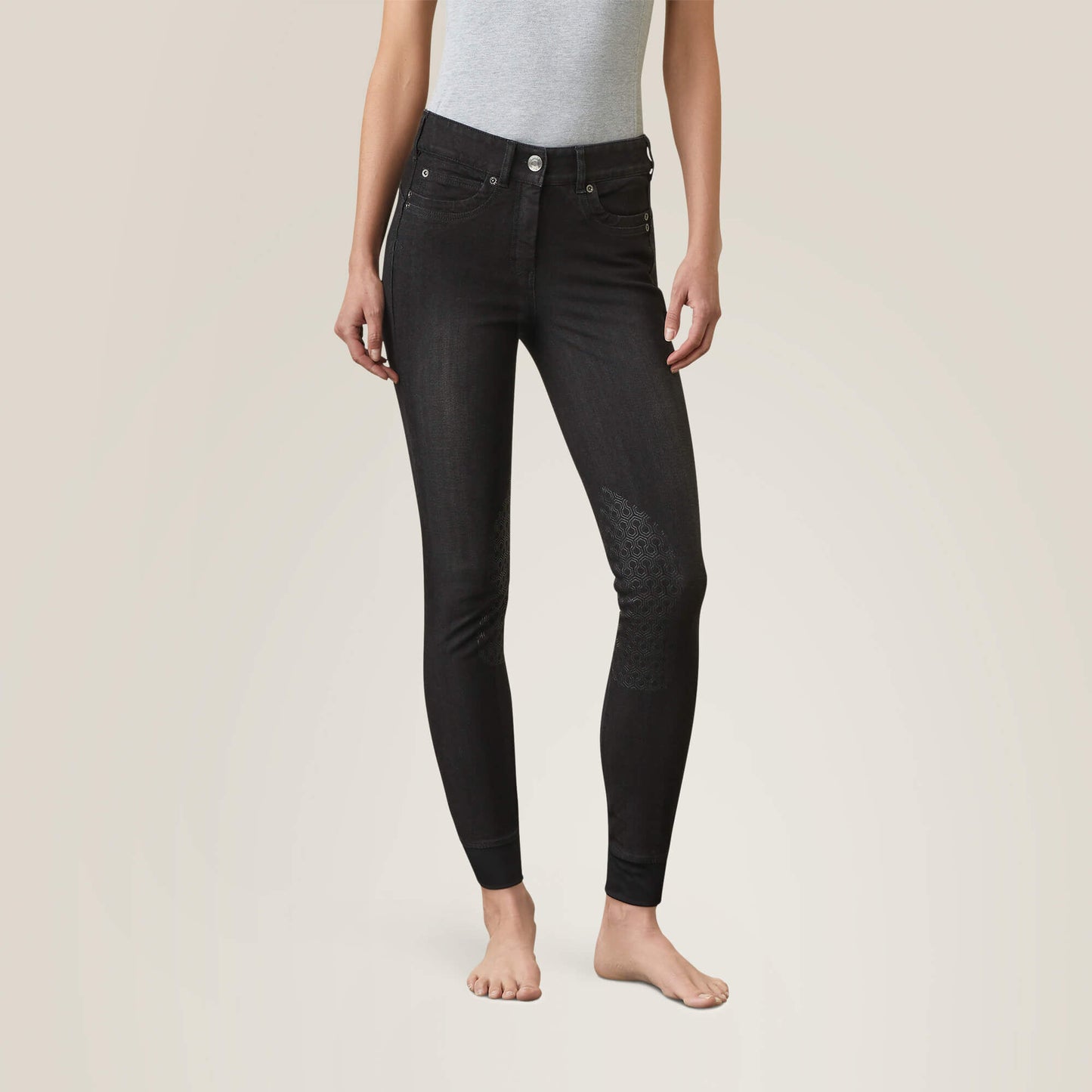 Halo B Denim Knee Patch Breech Ariat Sale