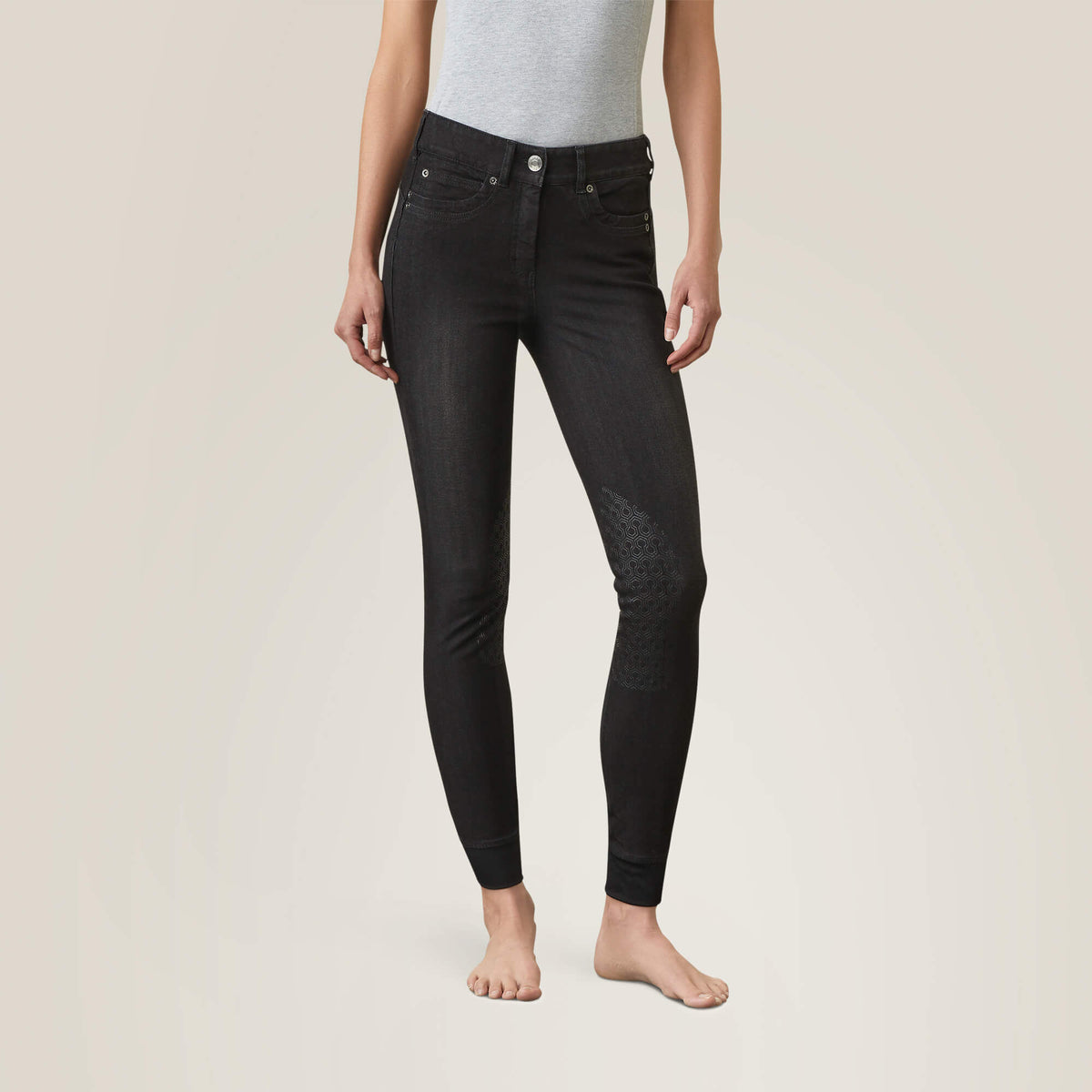 Halo B Denim Knee Patch Breech Ariat Sale