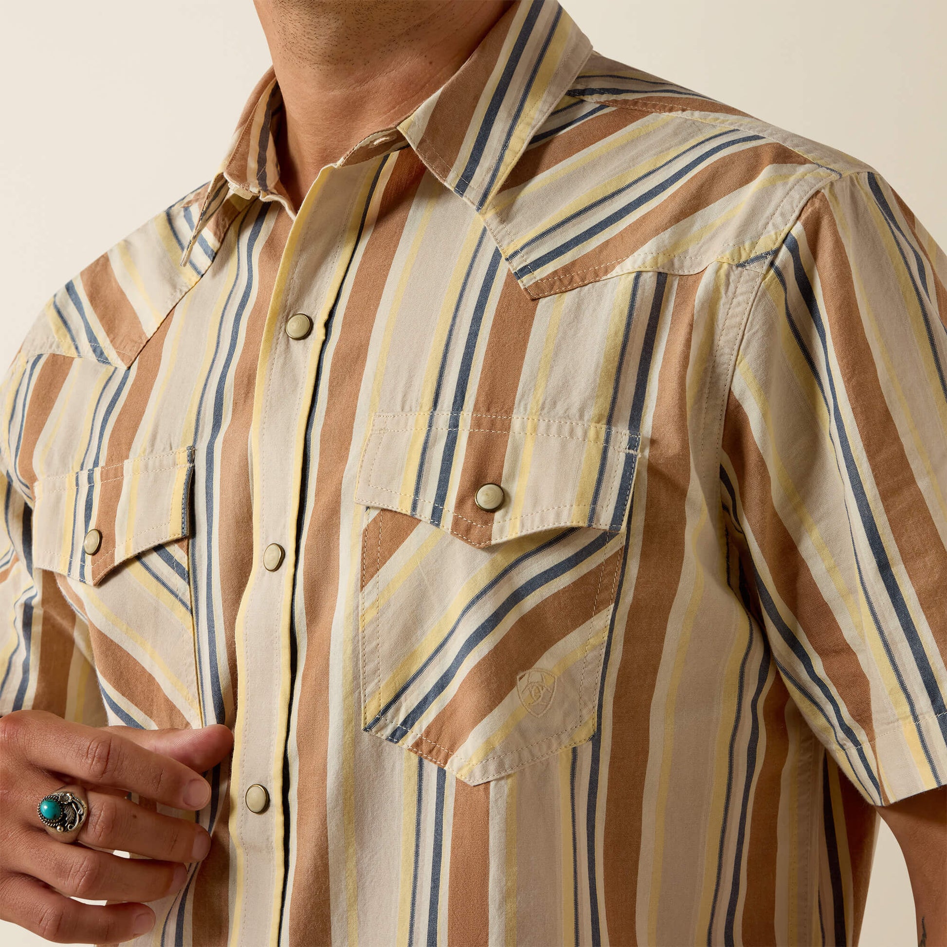 Retro Hawthorne Fitted Snap Shirt Ariat Sale