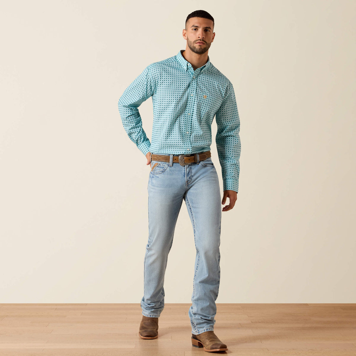 Wrinkle Free Andy Classic Fit Shirt Ariat Sale