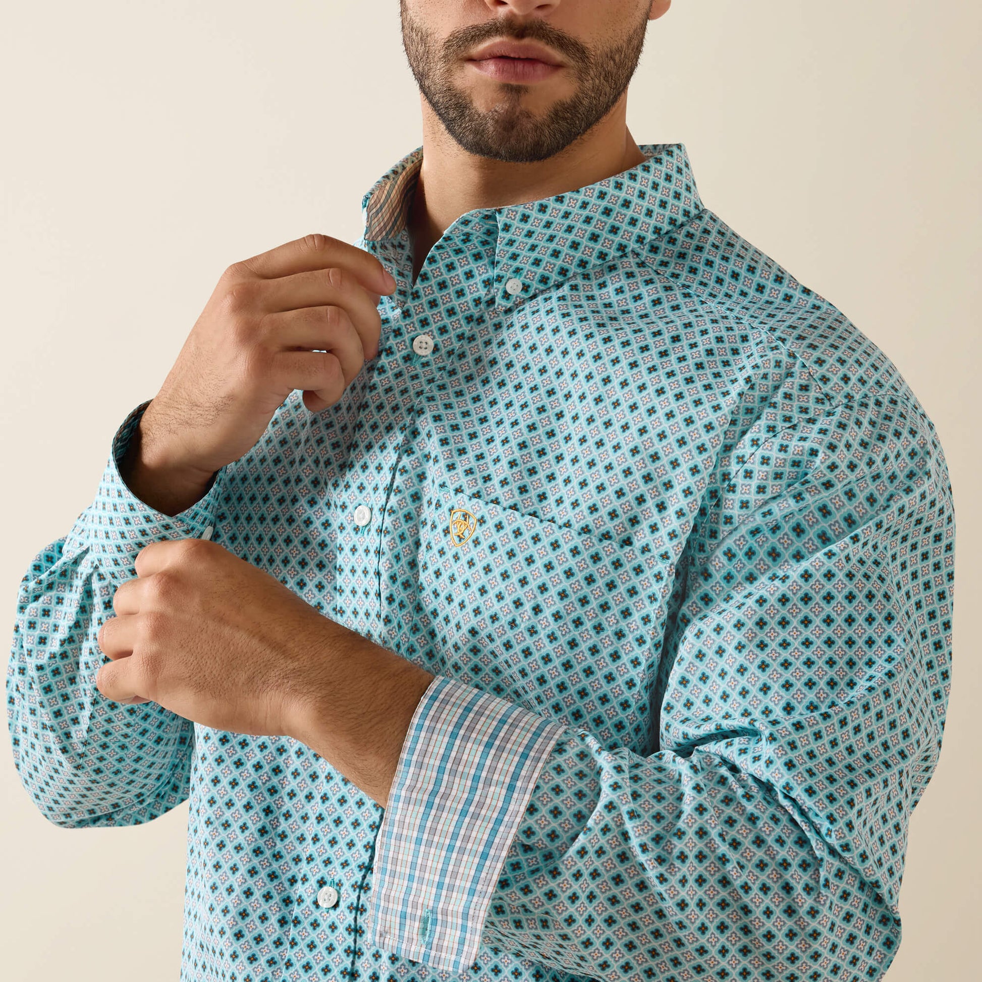 Wrinkle Free Andy Classic Fit Shirt Ariat Sale