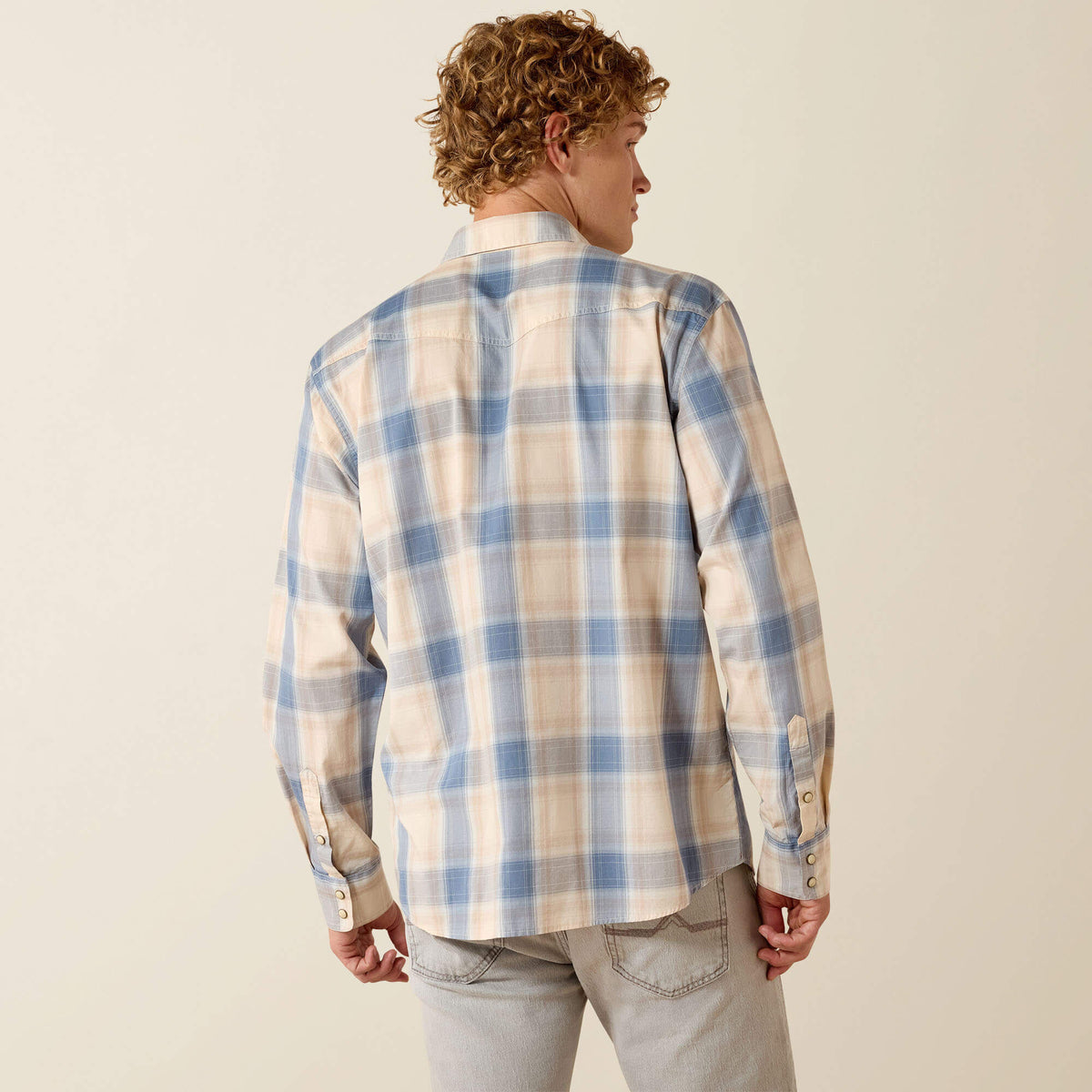 Retro Horace Fitted Snap Shirt Ariat Sale