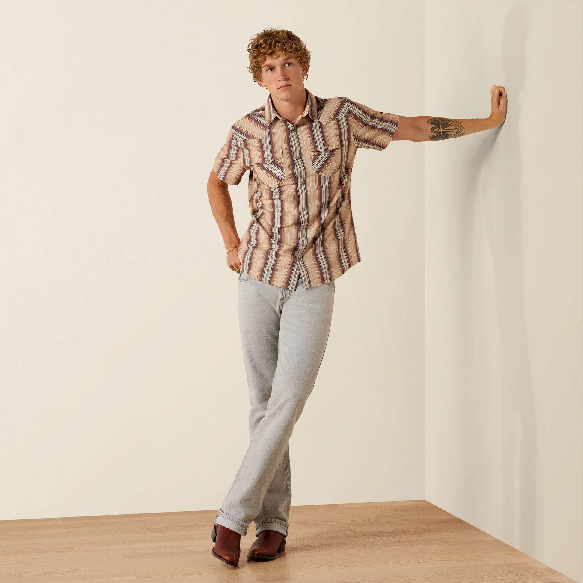 Retro Haver Fitted Snap Shirt Ariat Sale