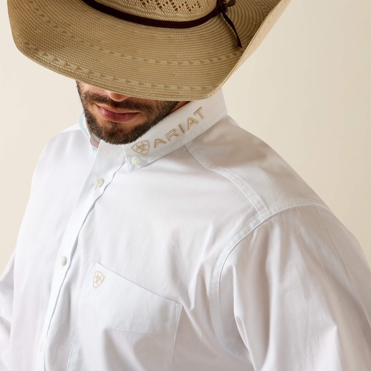 Team Logo Lightweight Twill Classic Fit Shirt Ariat Sale