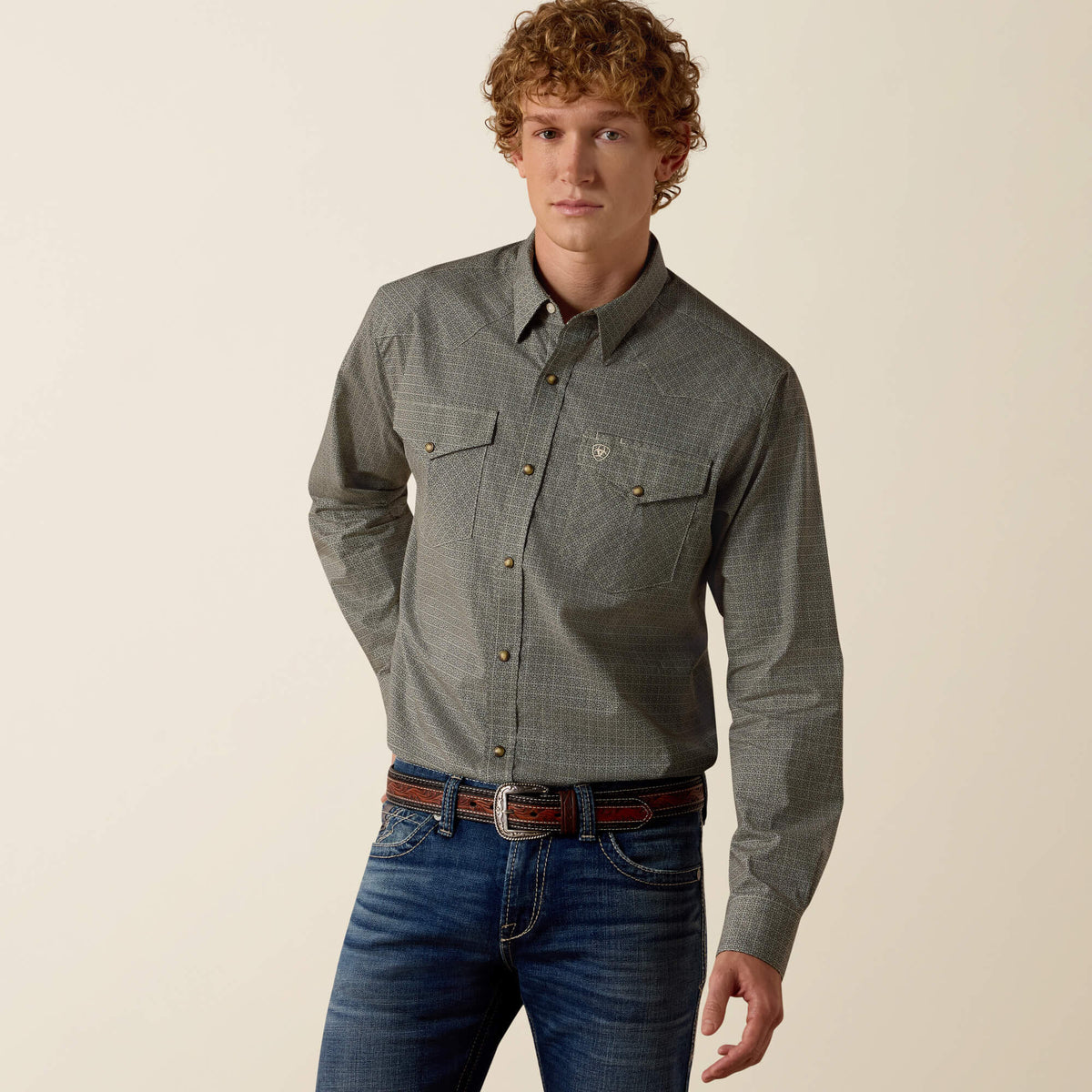 Floyd Fitted Snap Shirt Ariat Sale