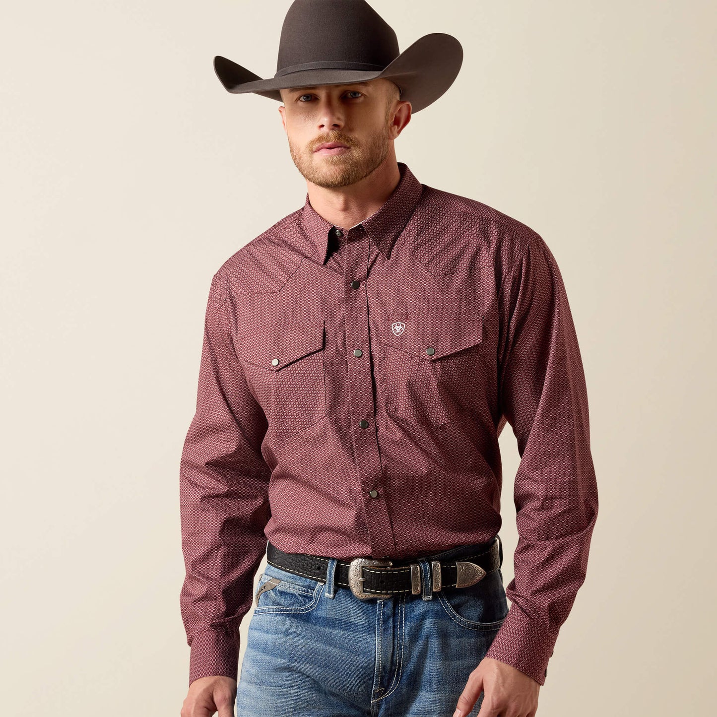 Wrinkle Free Dion Classic Fit Snap Shirt Ariat Sale