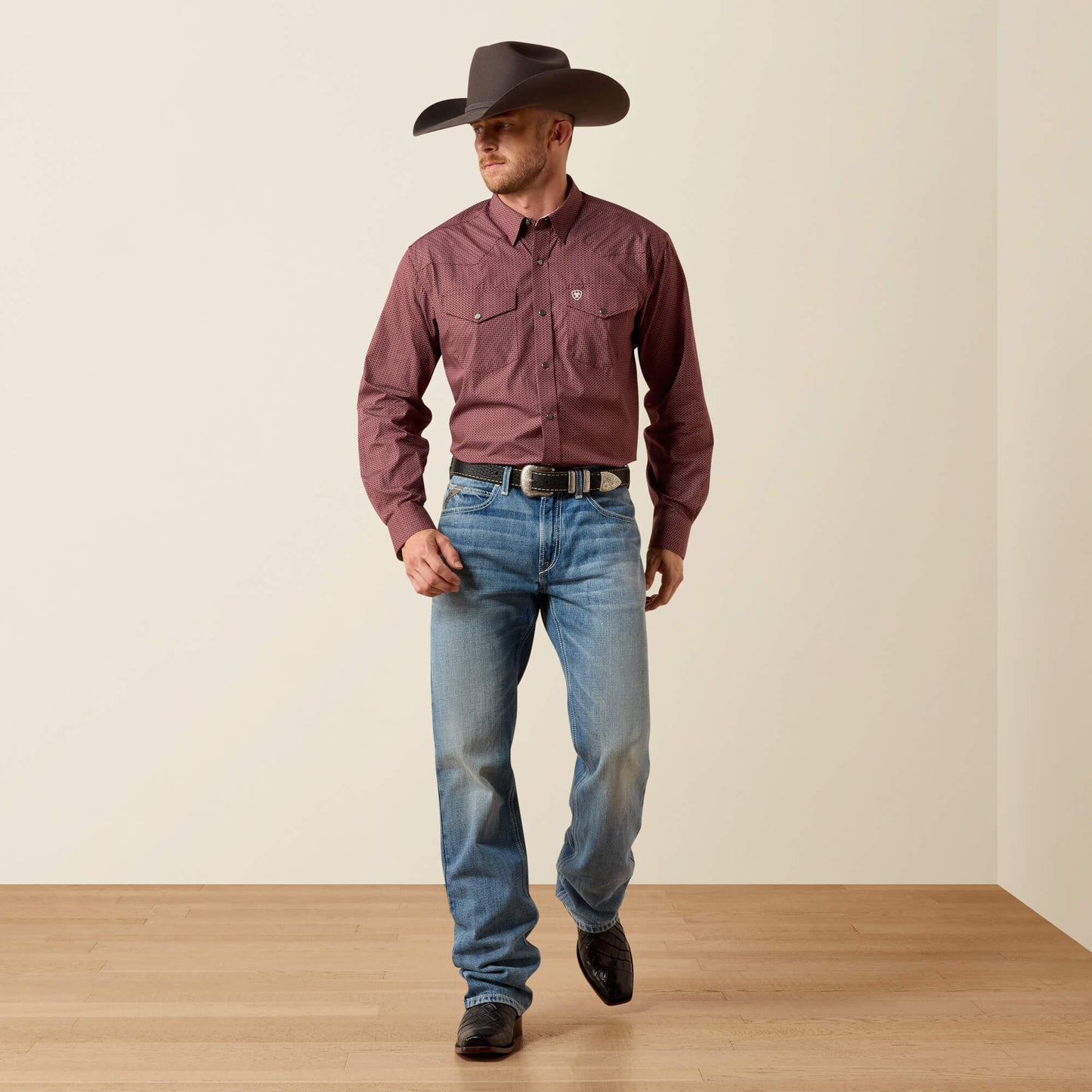 Wrinkle Free Dion Classic Fit Snap Shirt Ariat Sale
