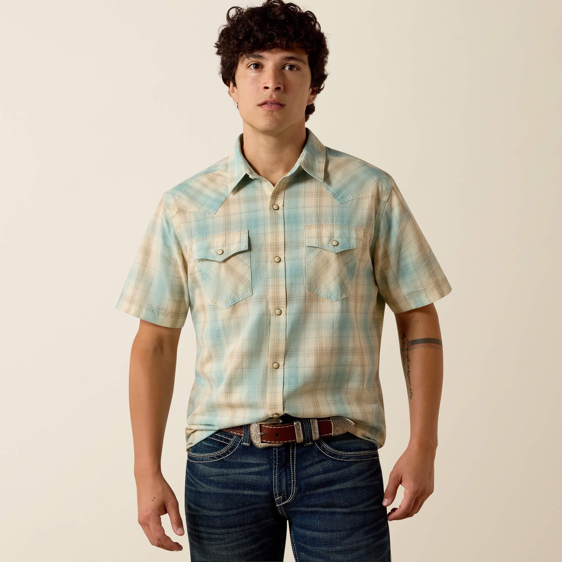 Retro Hartman Fitted Snap Shirt Ariat Sale