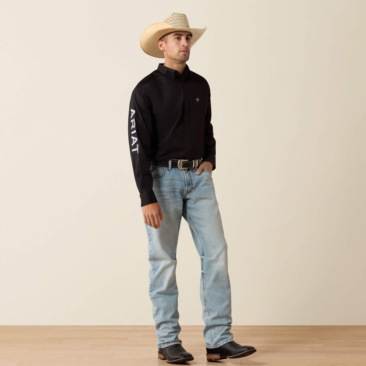 Team Logo Lightweight Twill Classic Fit Shirt Ariat Sale