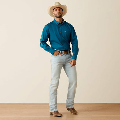 Team Logo Lightweight Twill Classic Fit Shirt Ariat Sale