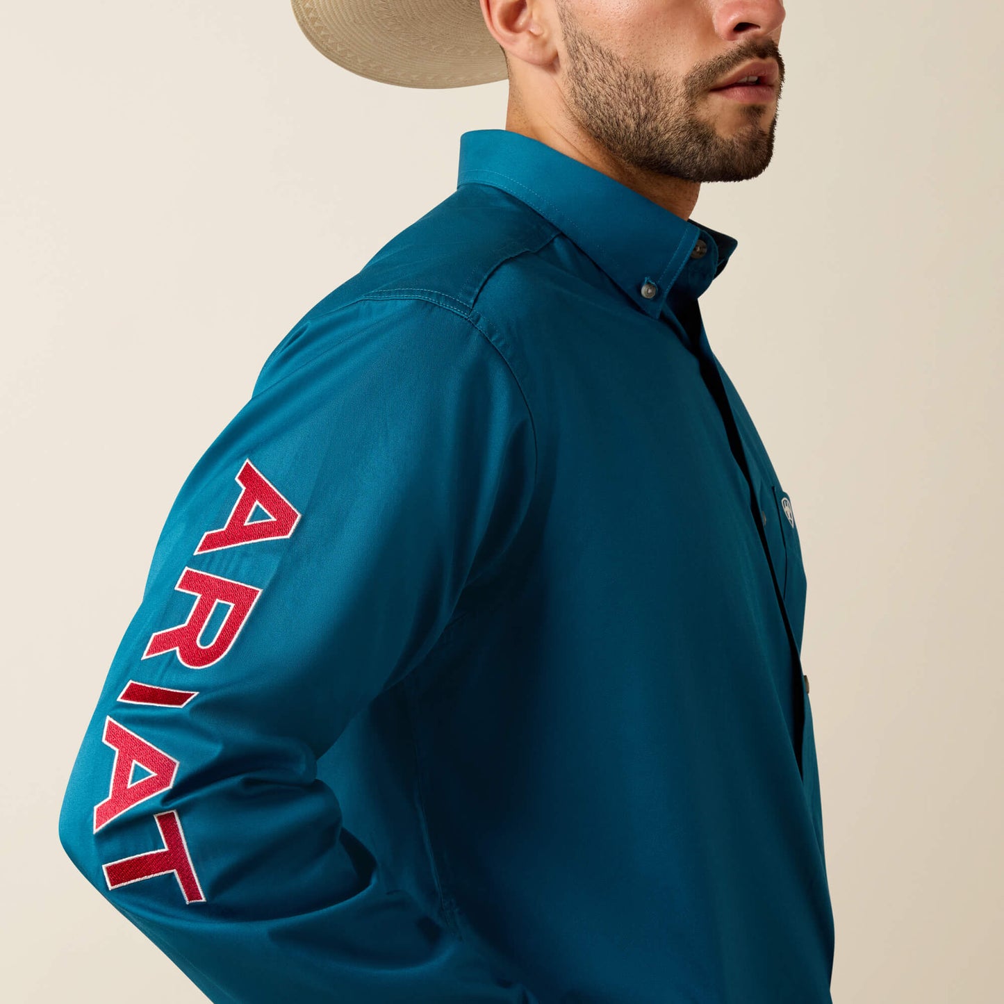 Team Logo Lightweight Twill Classic Fit Shirt Ariat Sale