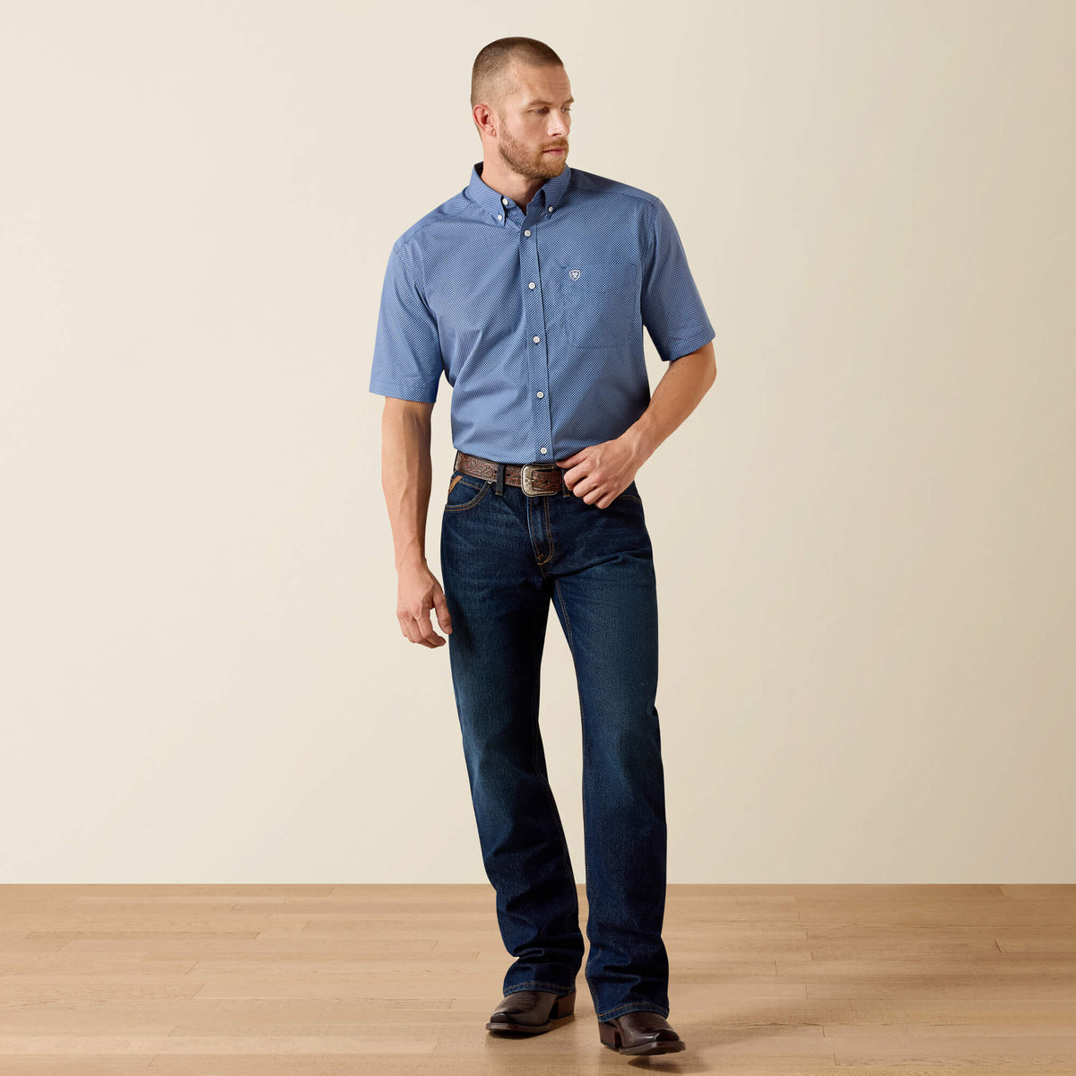 Wrinkle Free Case Classic Fit Shirt Ariat Sale