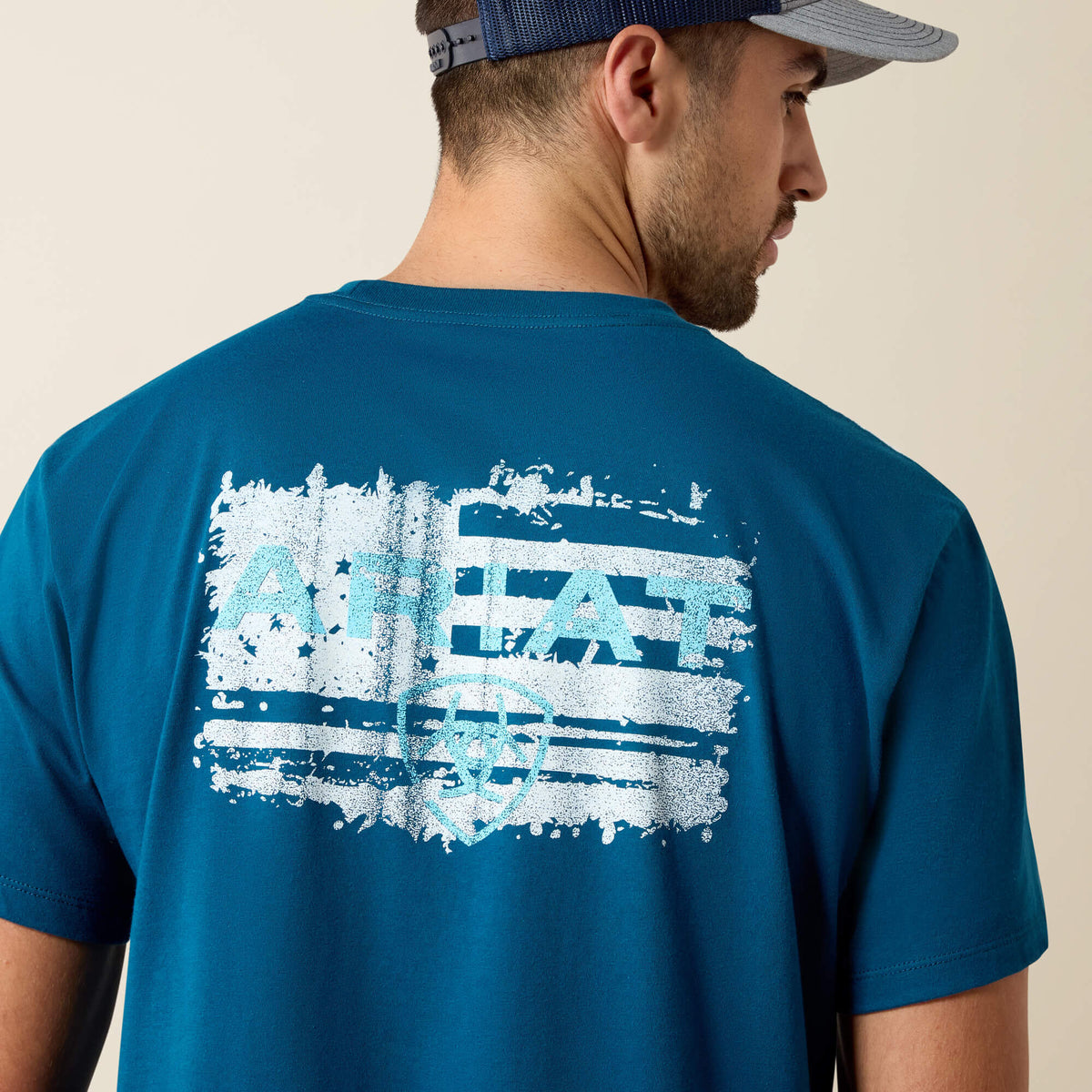 Ariat Liquid Stamp Flag Classic Fit T-Shirt Ariat Sale